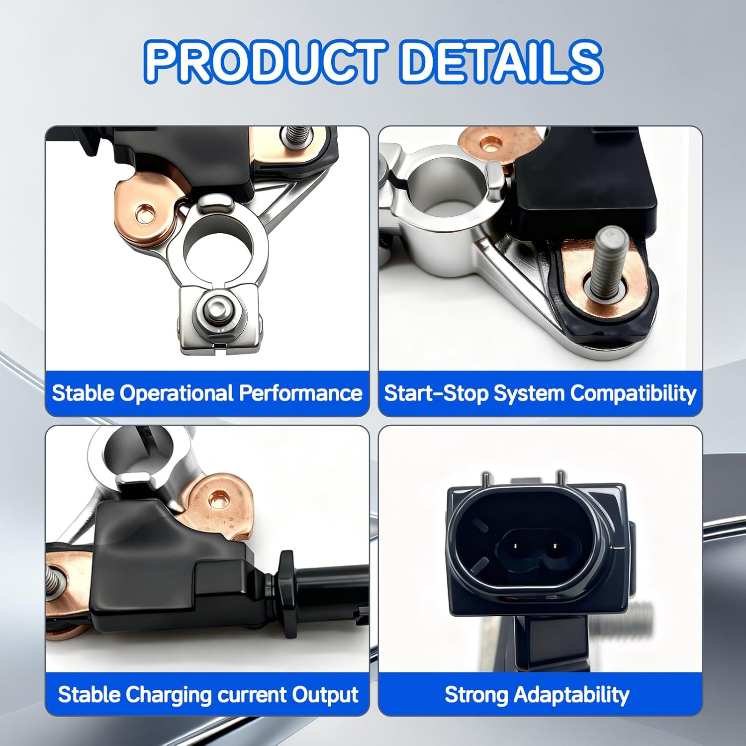 Battery Negative Sensor Assembly for 2013-2019 Toyota Highlander | Replaces 28850-0P010 & 288500P010 | Negative Terminal Sensor Cable