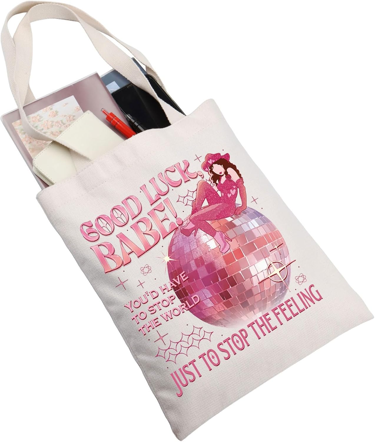 JNIAP Midwest Princess Tote Bag Singer Fan Gifts Midwest Princess Gift Music Lyrics Gifts Singer Merch - Image 4