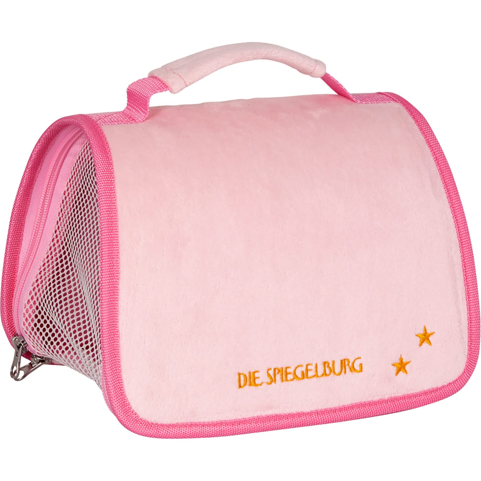 Die Spiegelburg Bolsa de viaje para juguetes de peluche, color rosa, Rosa., 25 cm