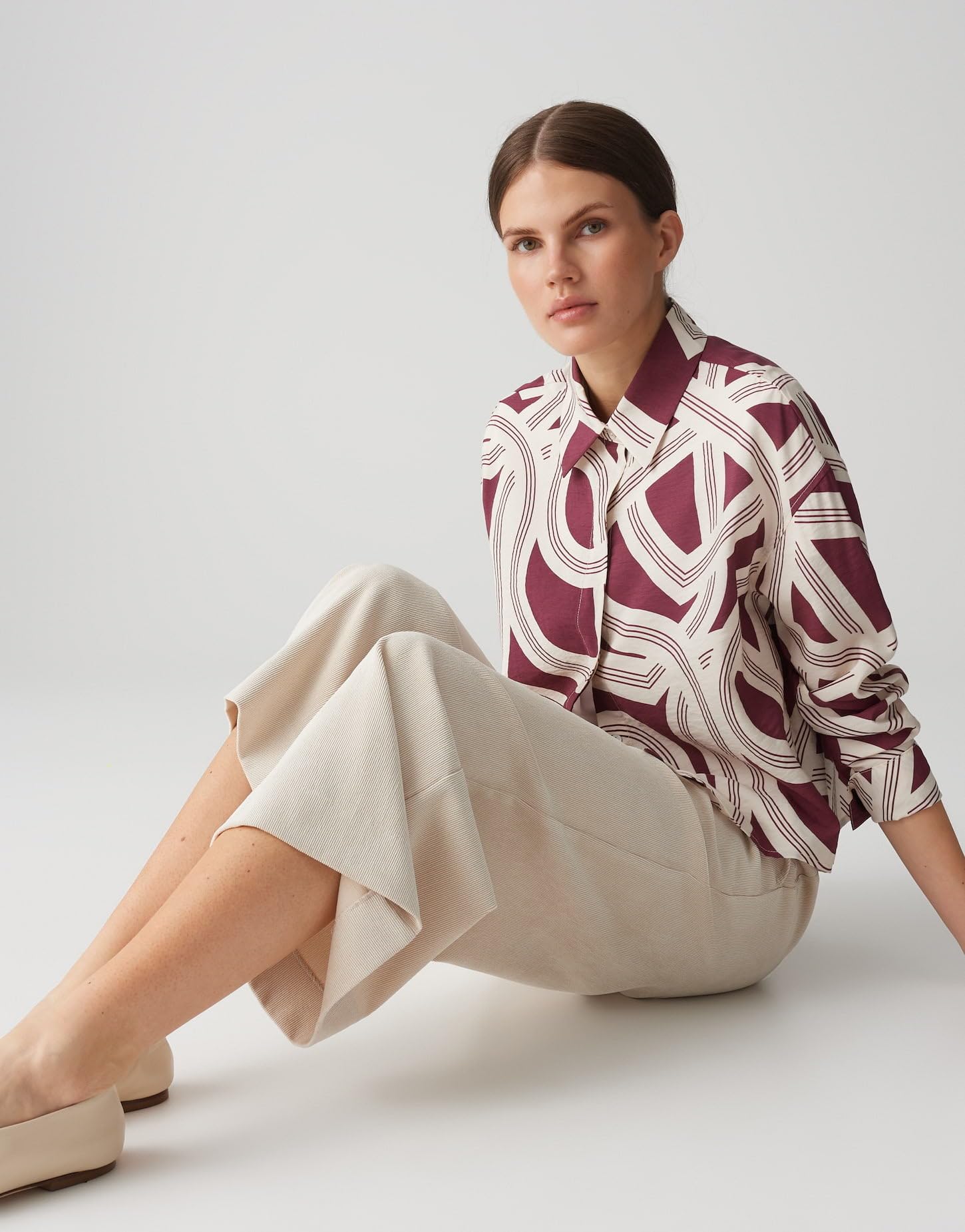 OPUS Damen Culotte | Misha Lane Moderne Culotte aus Feincord
