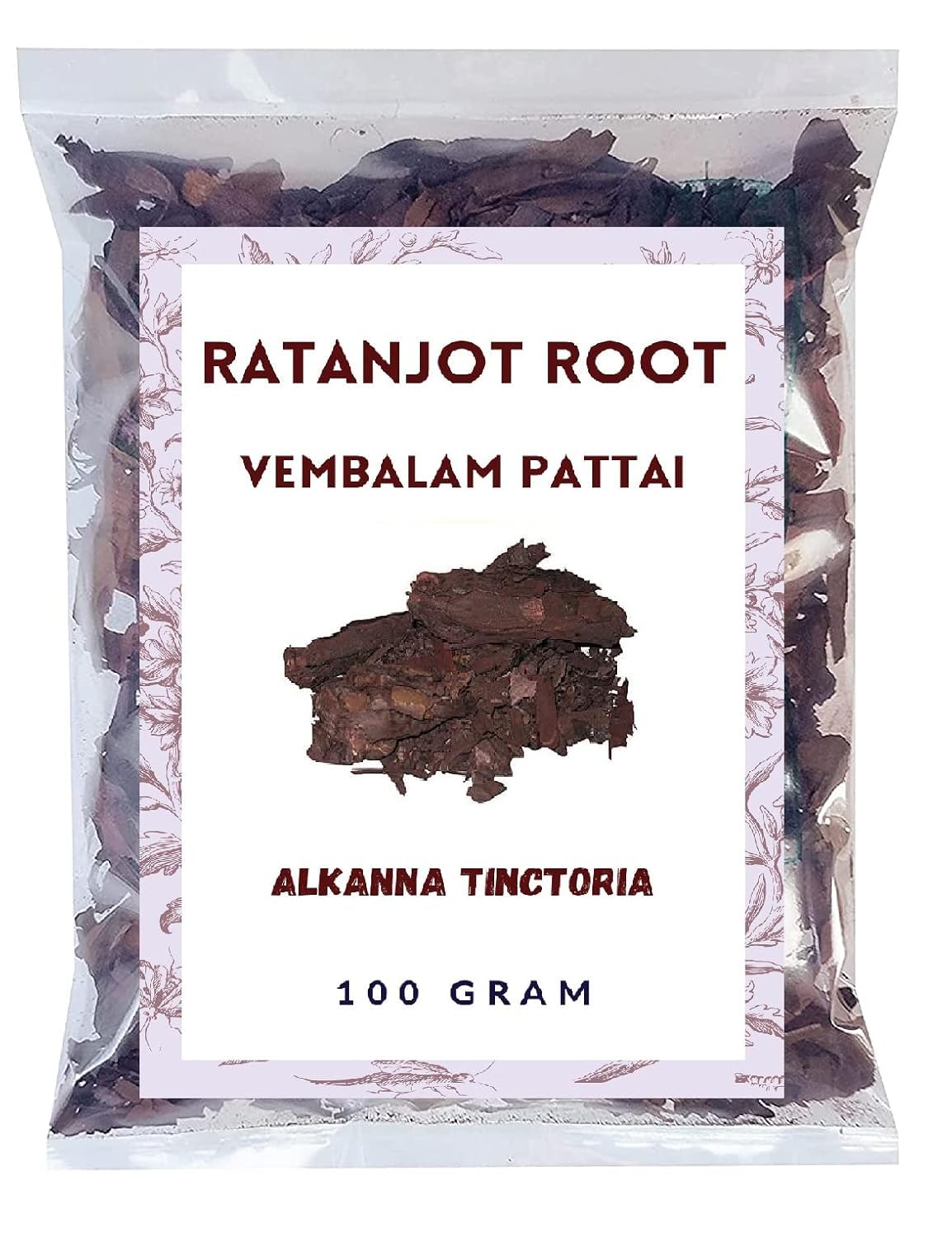 100gm Vembalam Pattai, வேம்பாளம் பட்டை | Ratanjot | Laljadi for Hair Fall, Hair Growth, Skin Burns-image-43