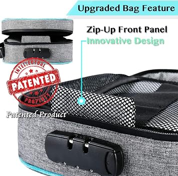OZCHIN Bamboo Box and Lock Bag