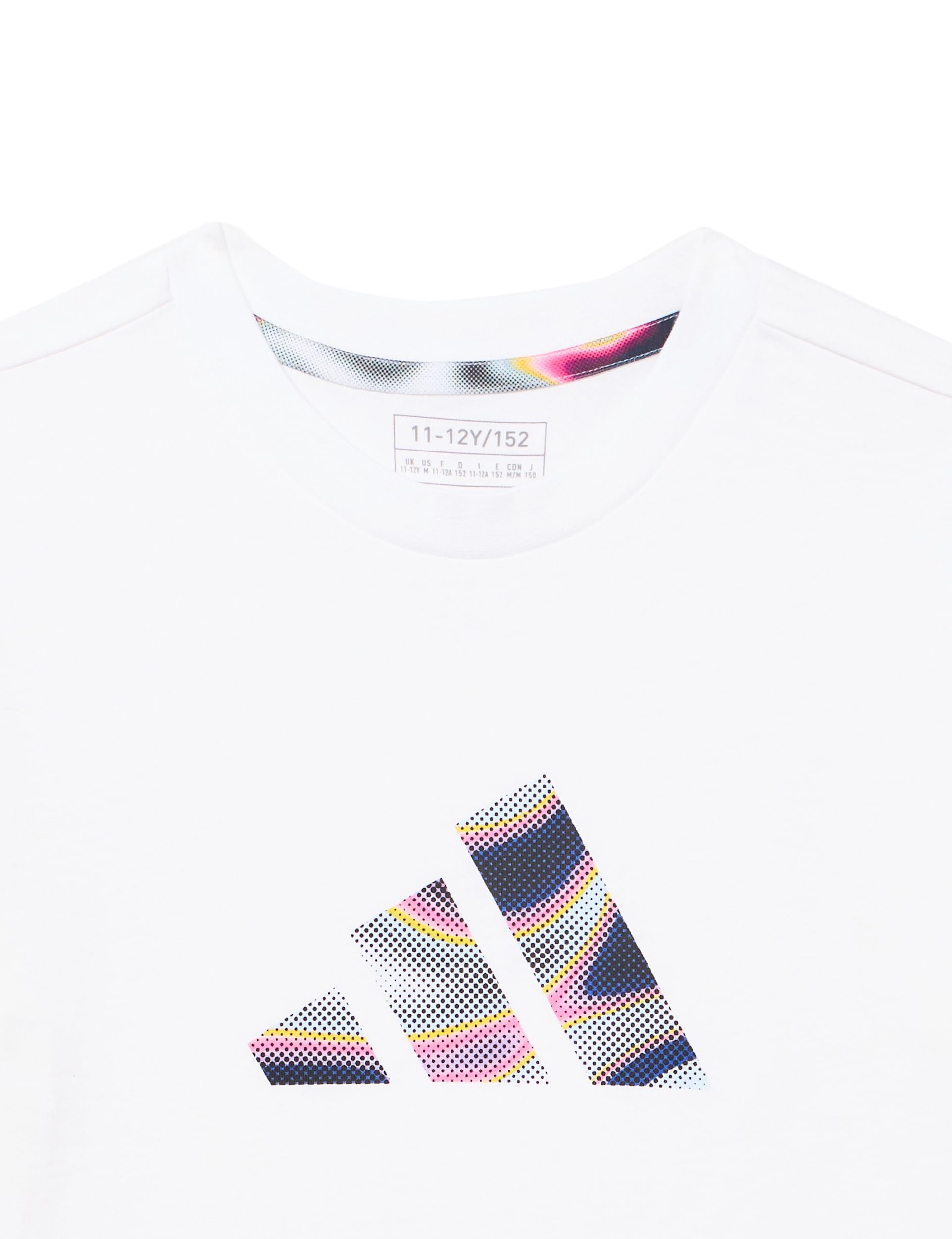 adidas Maglietta unisex per bambini con grafica Pabllo Vittar Pride