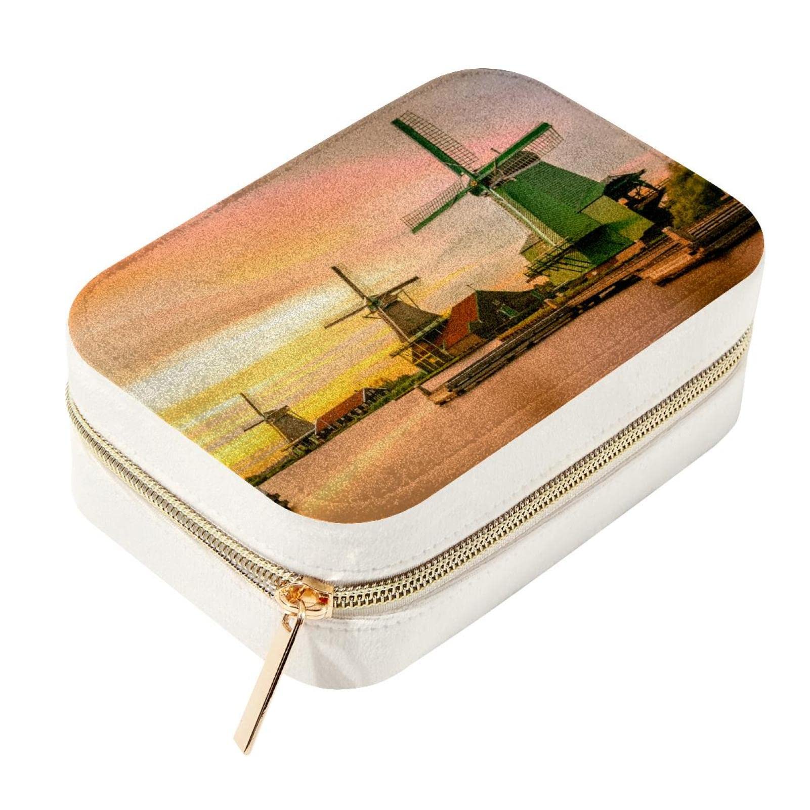 Boîte de rangement en velours pour emporter vos bracelets en voyage