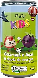 Kombucha Orgânica PEDY+ Kids - Guaraná e Açaí A Dupla da Energia - 260ml