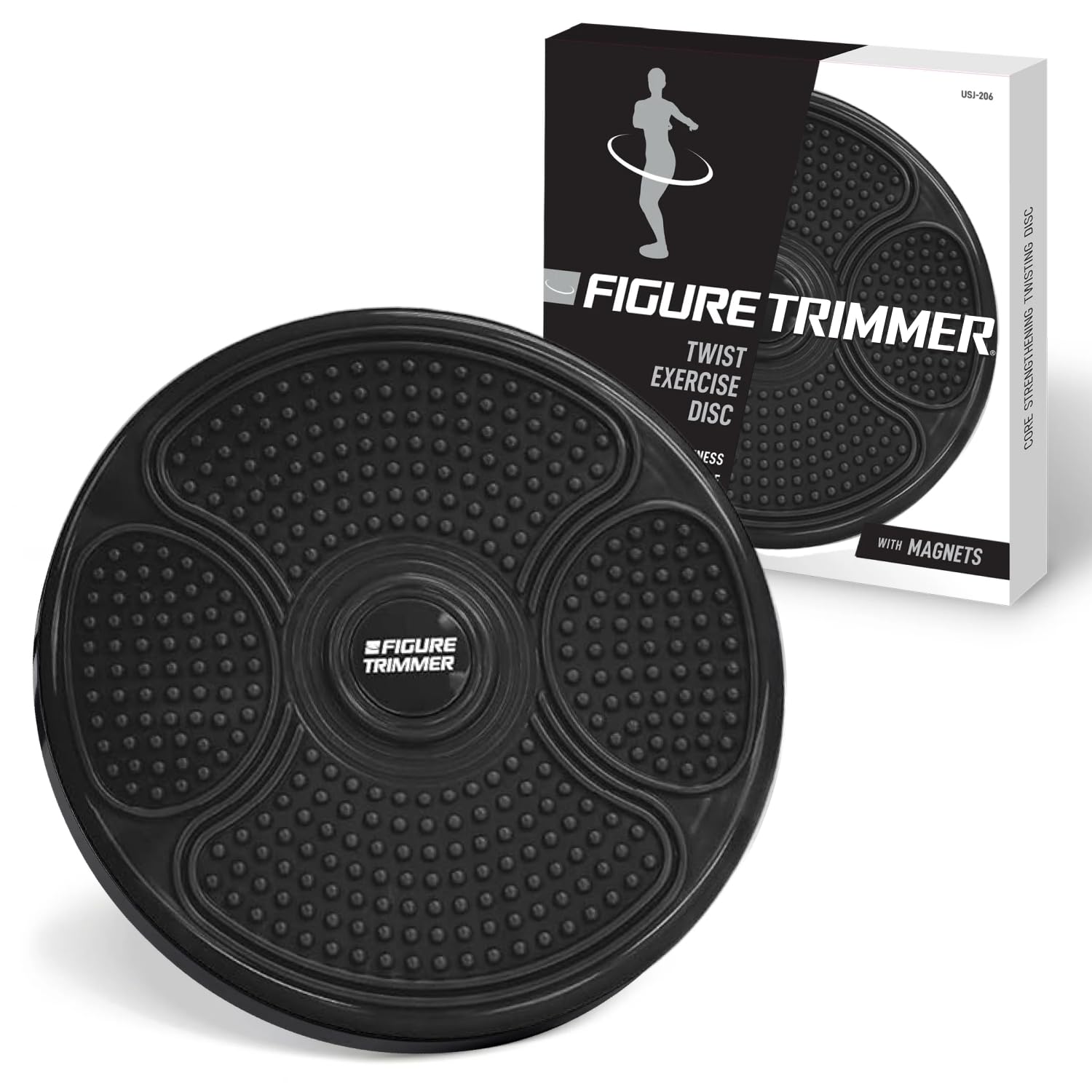 - Daiwa Felicity Figure Trimmer Ab Twister Board - Waist Twister Machine for Core & Abs Exercise - Waist Twisting Fitness Tool, Dizzy Disc Twist Board for Slimming Workout & Reflexology