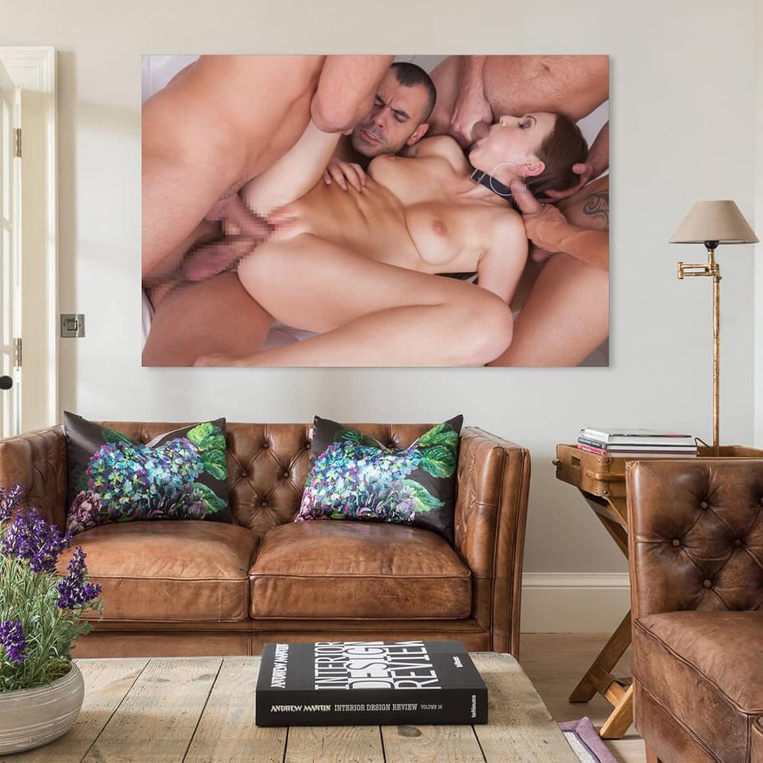 Porn Posters Naked Truth Sex Group Sex Posters Adult Posters Canvas Painting Posters and Prints Wall Art Pictures for Living Room Bedroom Decor