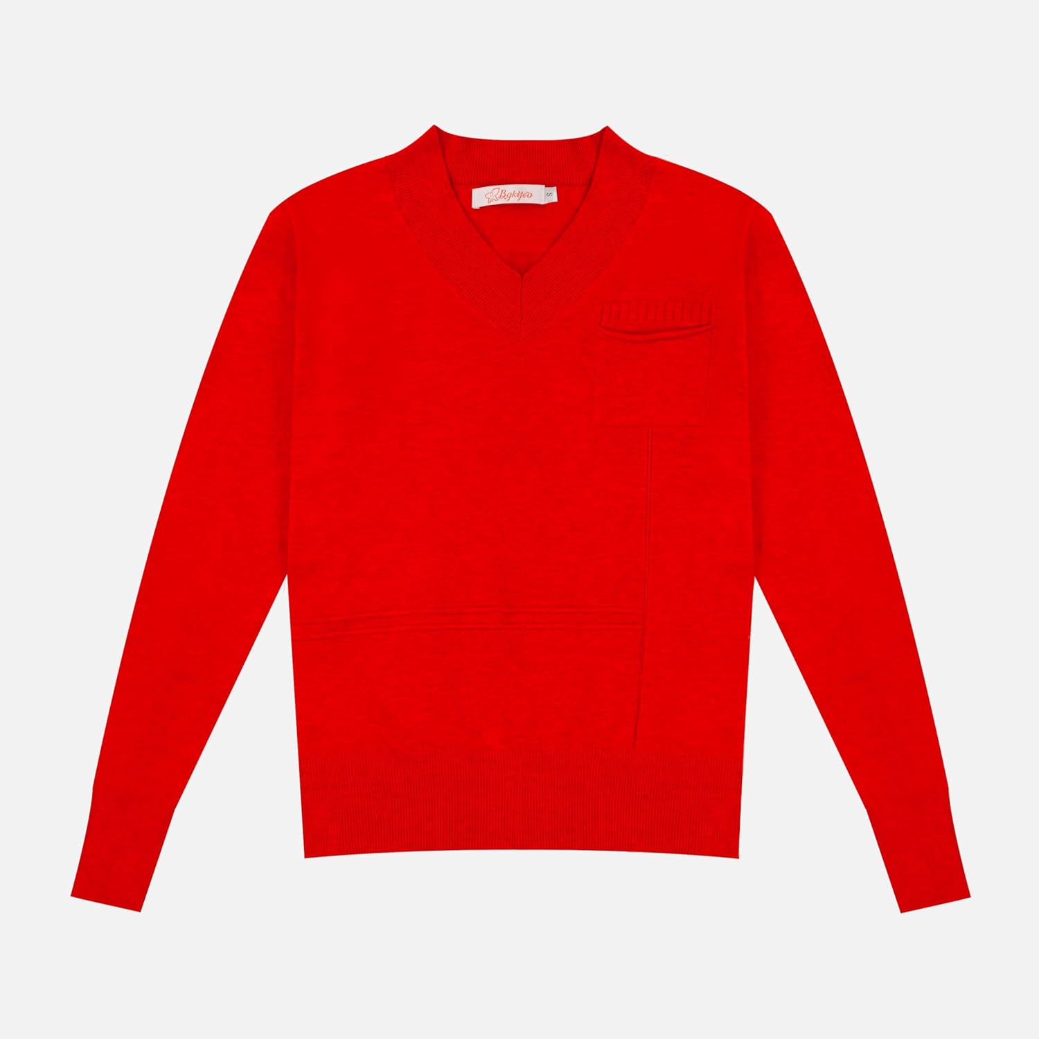 Women's Fall Pullover Long Sleeve Crew Neck Casual Ribbed Knit Lightweight Soft Sweater Top - Image 5