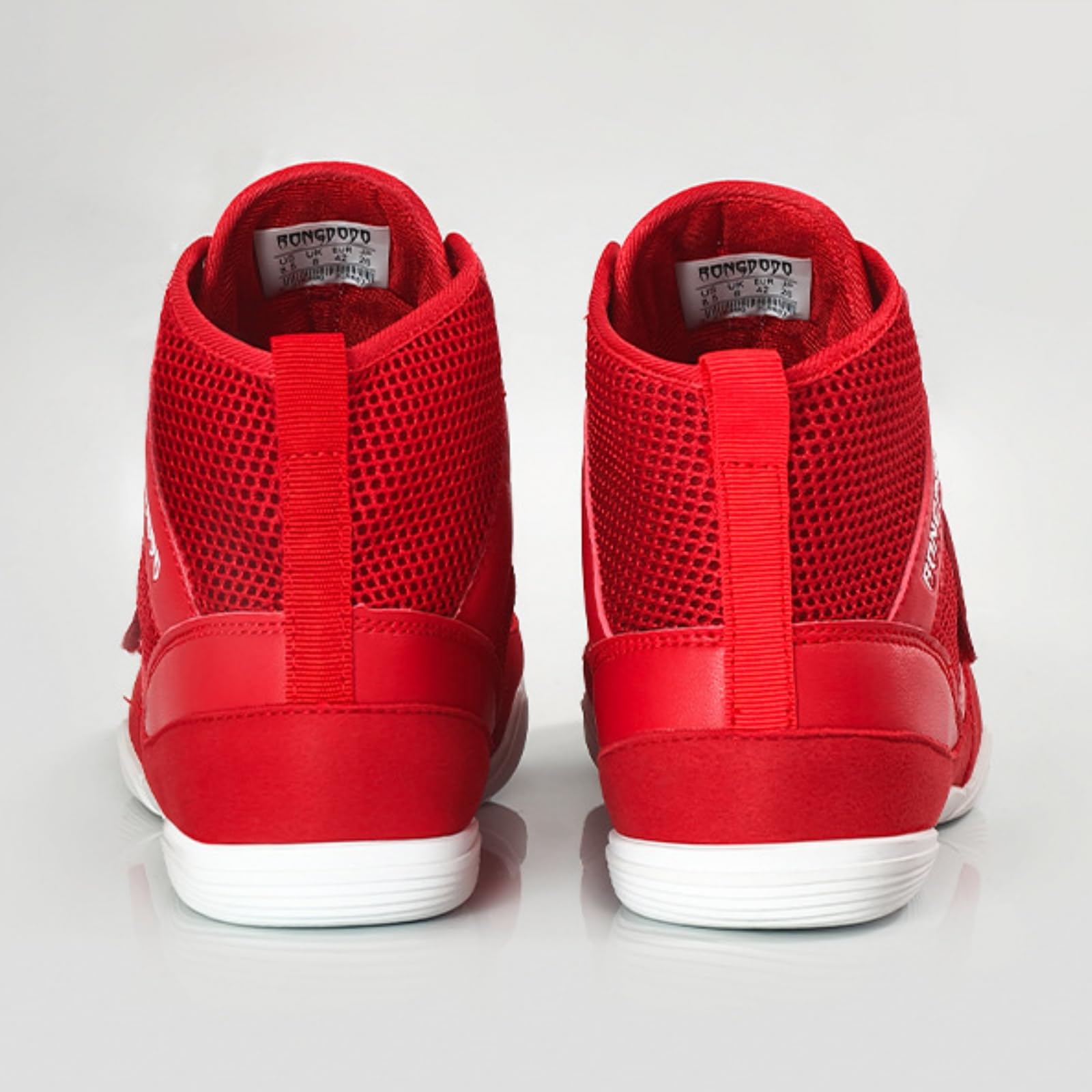 Hixingo Zapatos de Boxeo para Hombre Mujer 36-46, Zapatillas Boxeo Hombre Mujer Cons Uelas de Goma Antideslizantes Zapatillas Lucha Libre Ligero y Respirable