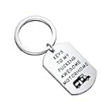 TIIMG Motorhome Keychain Camper Keychain RV Gifts Stainless Steel