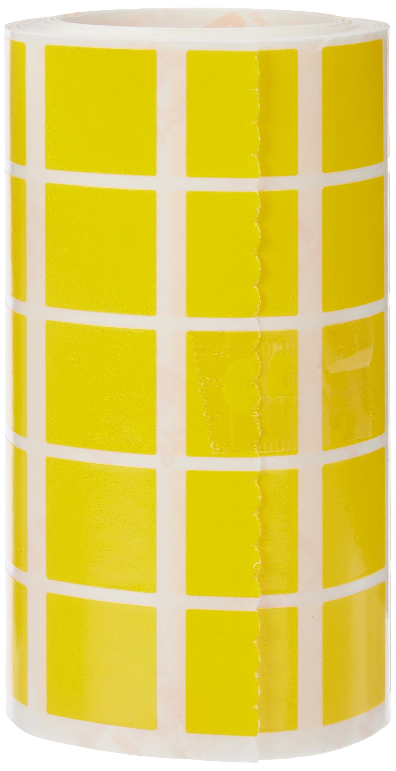 Rouleau De 1770 Gommettes Carrées APLI – 20 Mm Noir – Neuf Sous Blister