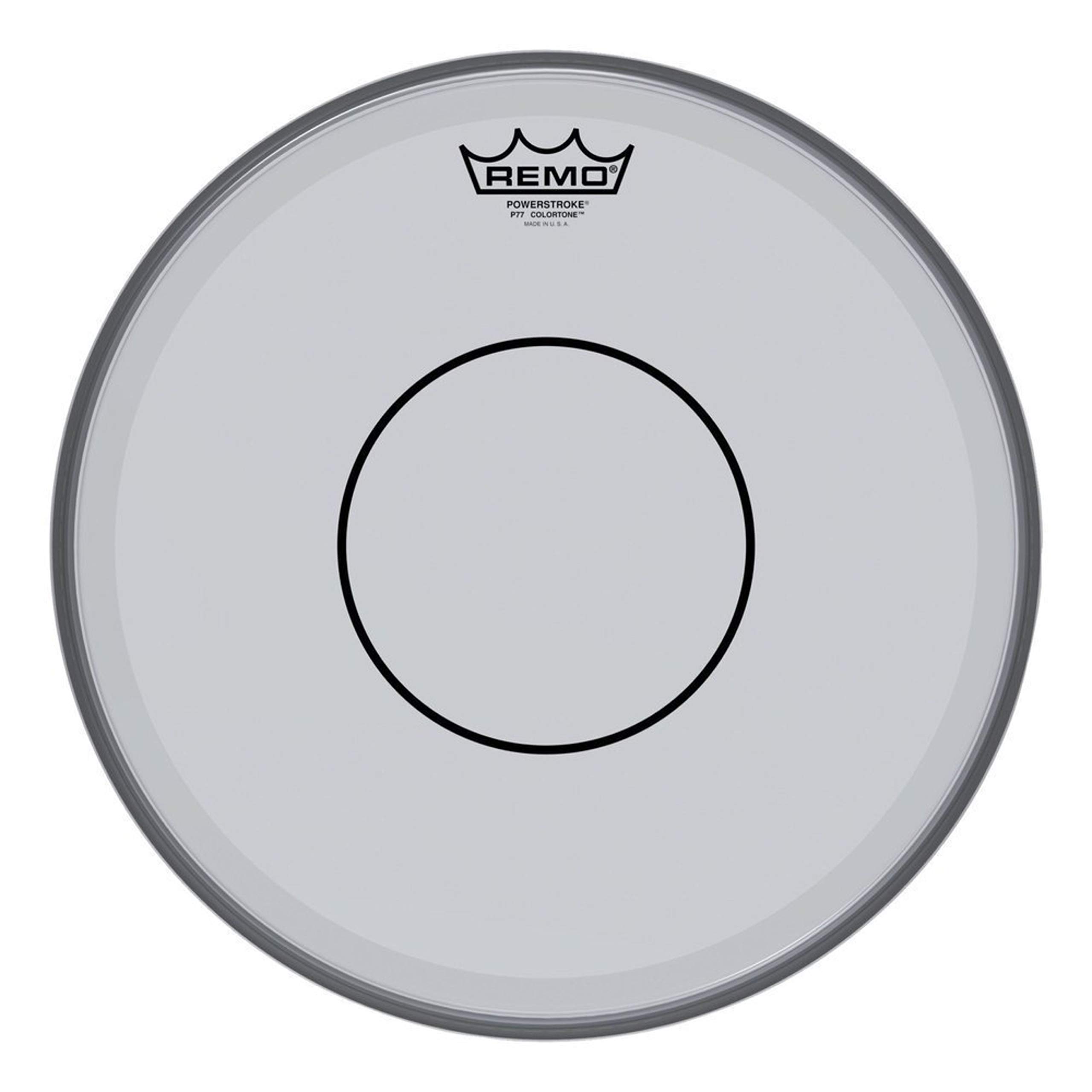 Remo Drumhead Colortone Powerstroke 77 Clear – Smoke – 14" – P7-0314-CT-SM