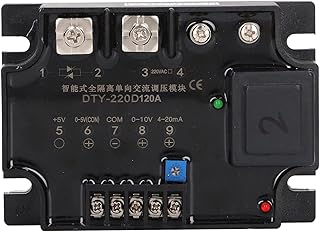 Gearwell AC voltaj kontrol modülü, tek fazlı direnç regülatörü, tamamen izole 120a AC220V, güç ayar modülü, AC akım denetleyicisi