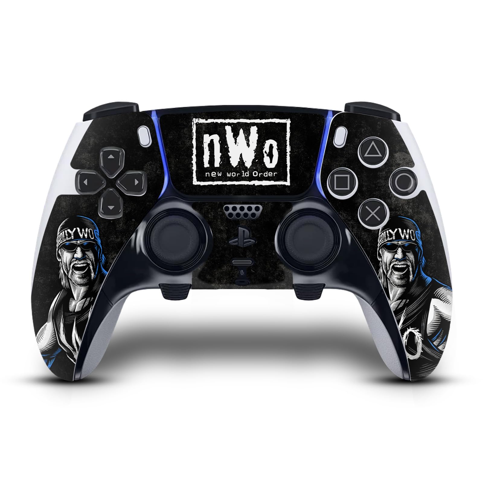 Head Case Designs Officially Licensed WWE Hulk Hogan NWO Vinyl Sticker Gaming Skin Decal Cover Compatible With Sony PlayStation 5 PS5 DualSense Edge Controller