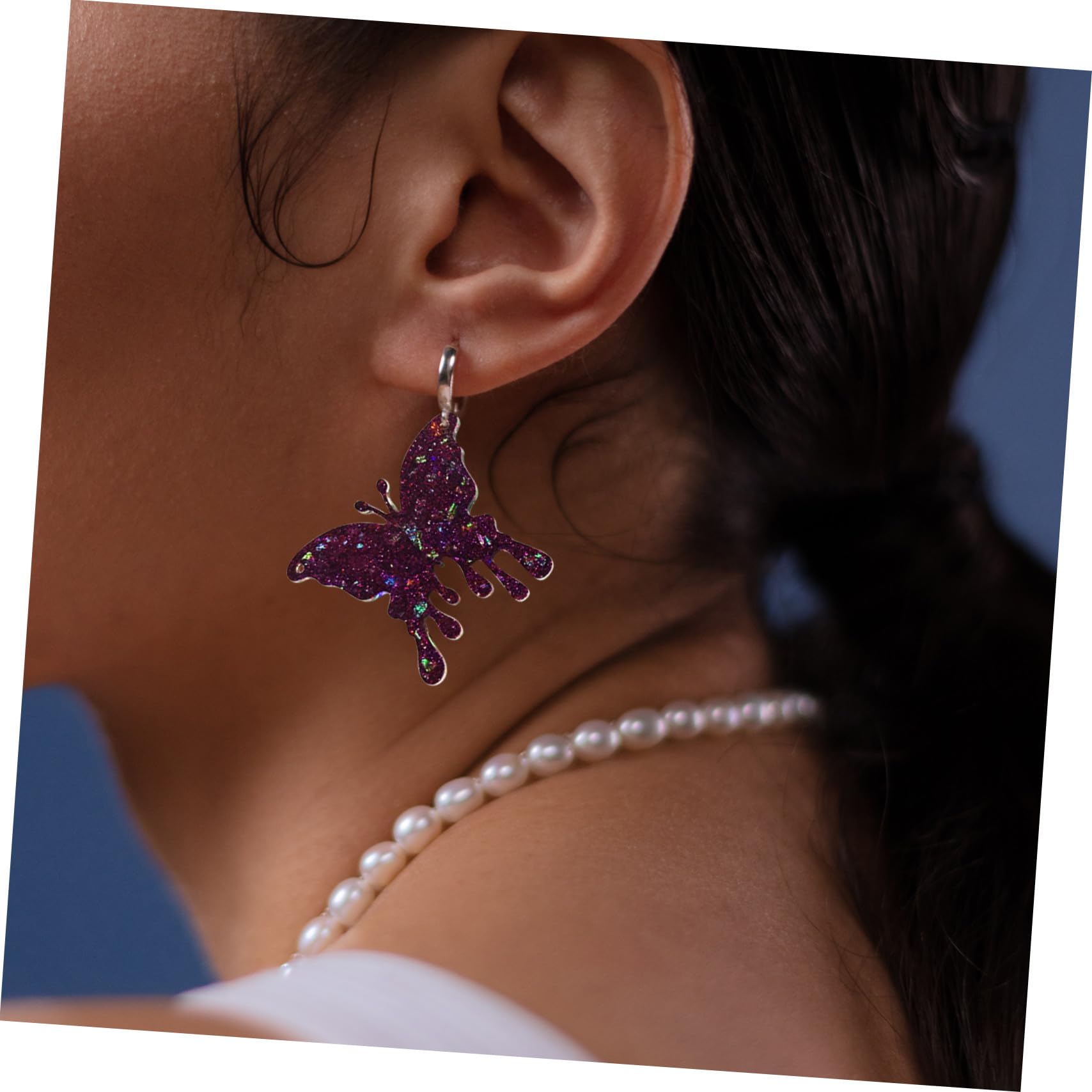 DOITOOL 20 Pezzi Stampi in Silicone per Orecchini Fai da Te Forme Uniche per Pendenti Artigianali Multiuso per Gioielli Dolci e Decorazioni Sicuri e Facili da Usare