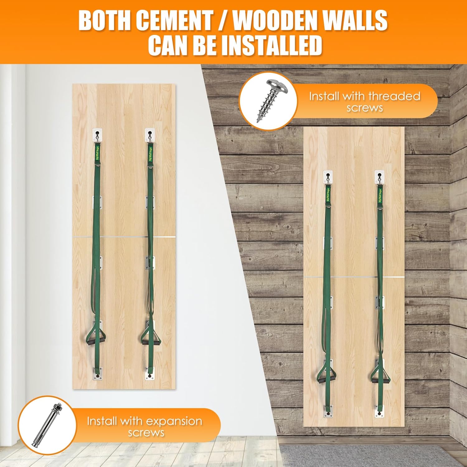 Yoga Wall Rope Kit - Transform Your Yoga Practice with Ease and Precision
