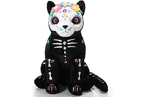 Hiboom Black Cat Halloween Plush