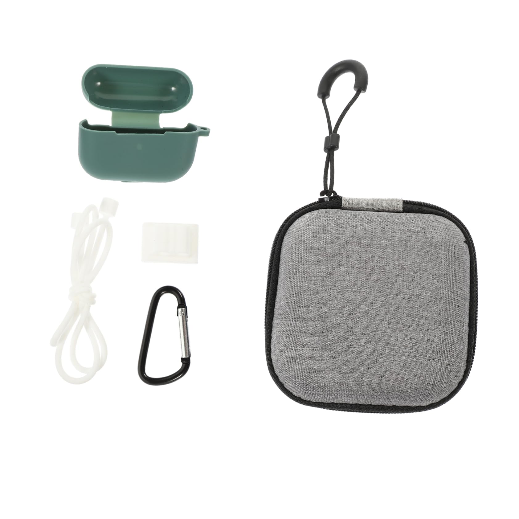 DOITOOL 4juegos Funda De Protección para Auriculares Inalámbricos Compatible Estuche De Resistente Prueba De Agua Organizador De Auriculares Accesorios De para Amigos y