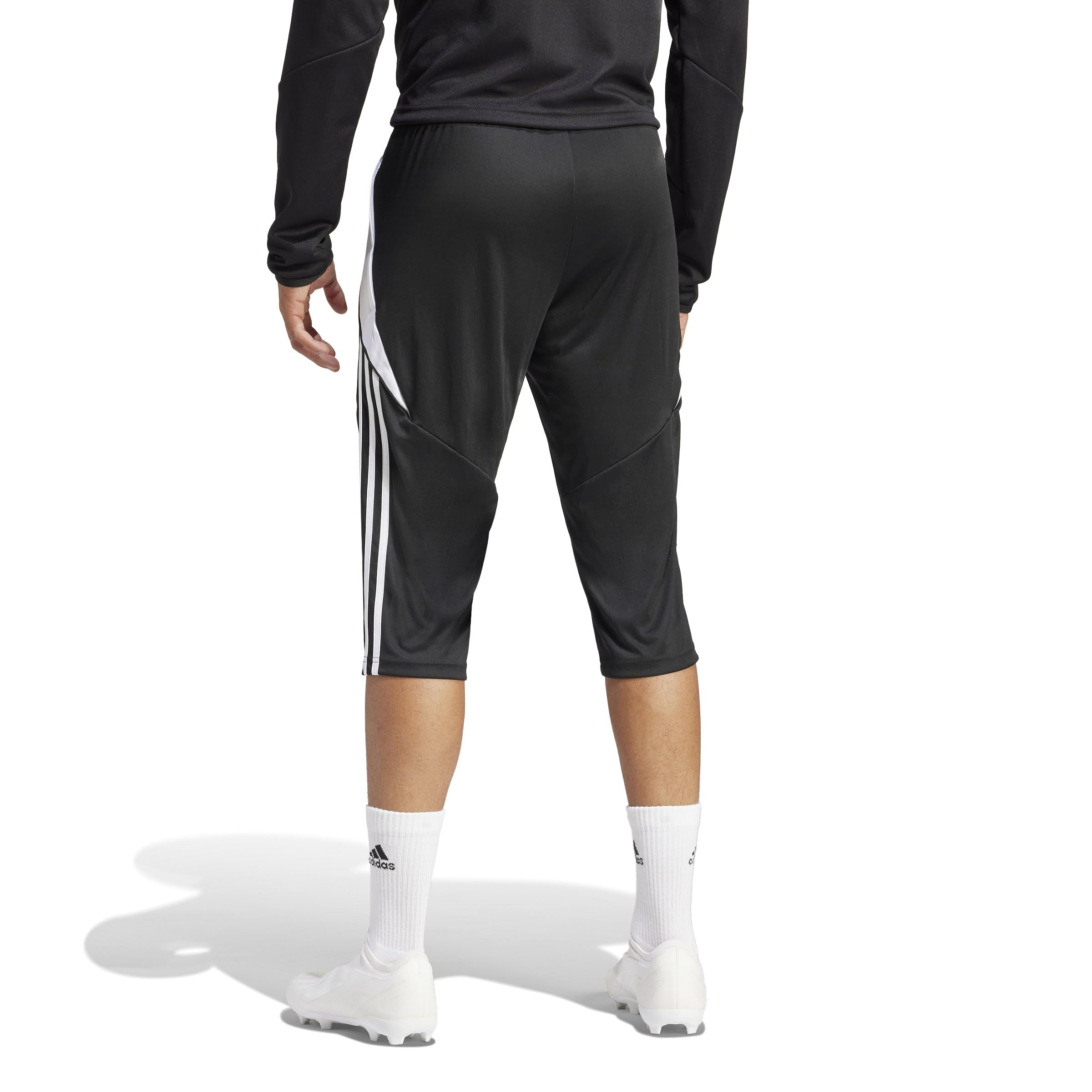 adidas Herren Tiro 24 3/4 Pants Trainingshose, Schwarz/Weiß, X-Groß