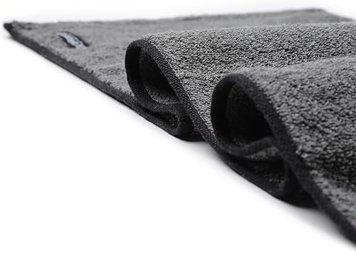 Miniatura 8 de FACESOFT Obtén 2 por el precio de 1 toalla de baño de desintoxicación de carbón infundida con carbón Power-Detox