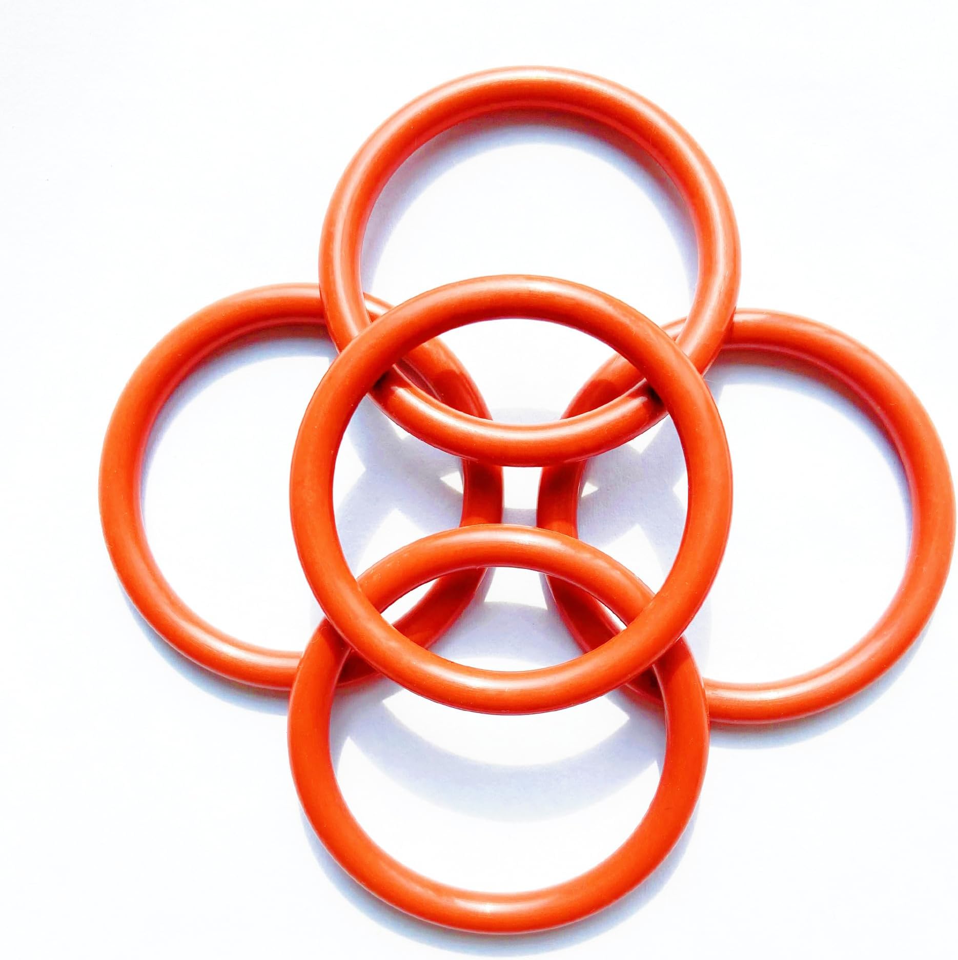 5pcs Silicone Steam Gasket Ring Replacement for Delonghi Group Espresso Machines Brew EAM Esam ECAM ORM Piston Seal ID 36 mm CS 4 mm, ORING5PCS36
