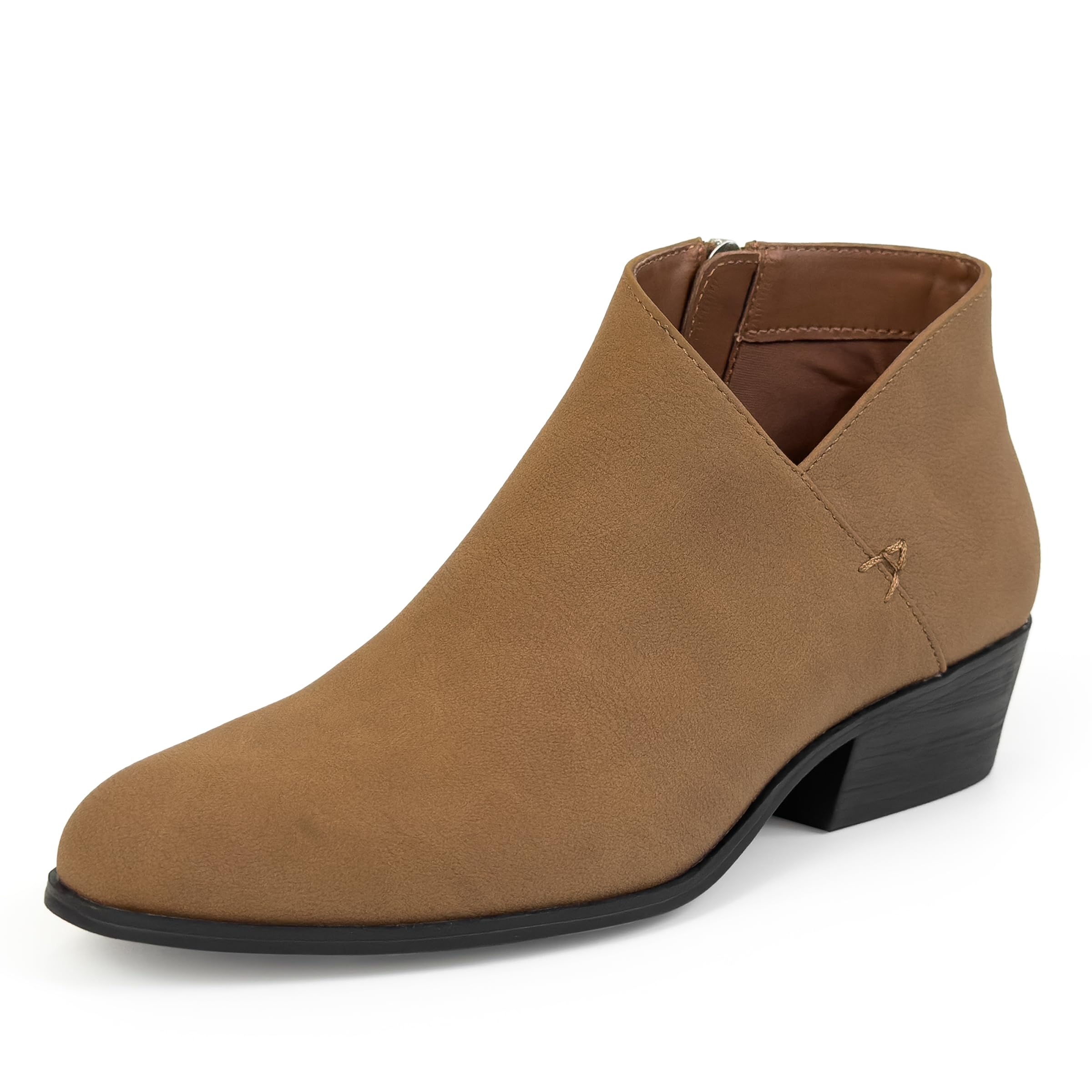 Aerosoles Womens CAYU Ankle Boot Tan 10 Wide