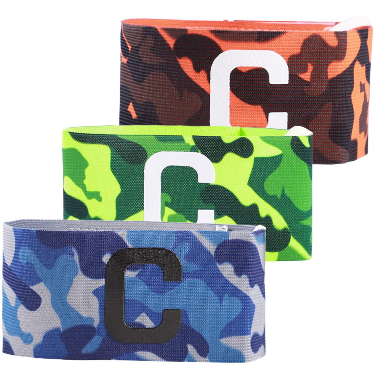 Kisangel Fasce Braccio Regolabili in Nylon per Corsa Armbands per attività Sicurezza Notturna Comfort Allenamento