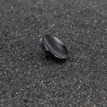 Haoge Metal Shutter Release Button for Fujifilm X-E1 X-E2 X-E2S X-E3 X-T2 X-T3 X-T10 X-T20 X-Pro1 X-Pro2 X100 X100T X100S X100F and Leica M2 M3 M6 M7 M8 M9 M10 M-E M-P M9-P M-A Concave Surface Black