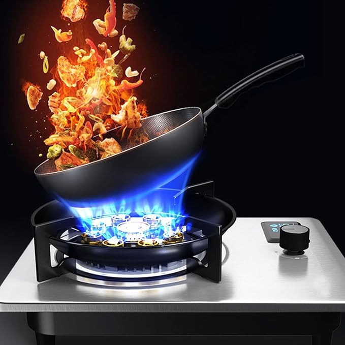 Estufa de Gas, 1 Puesto, Acero Inoxidable, Protección de Apagado miniatura 8