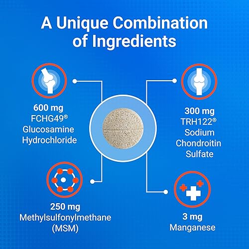 Miniatura 5 de Nutramax Laboratories Cosequin Suplemento de salud articular de máxima fuerza para perros, con glucosamina, condroitina y MSM, paquete de 2, 264