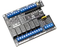 CANADUINO® ESP32 PLC-100 for Espressif ESP32-C6-DevKitC, Compatible with Arduino - Made in Canada (USMCA Complaint = no tariffs for US customers)