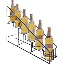 FixtureDisplays Coffee Syrup Bottle Rack Wire Rack Bottle Glorifier Display Stand Rack Bar Liquor Display 10031