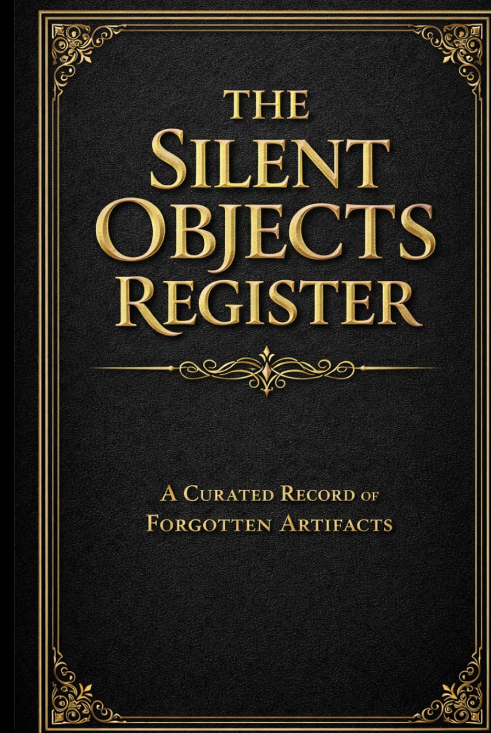 The Silent Objects Register: A Curated Hardcover Record of Rare, Obsolete, and Forgotten Artifacts