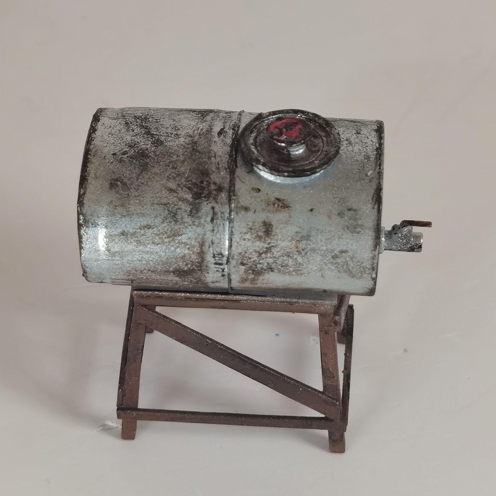 F Fityle Modelo a Escala HO, Tanque de Agua, Tren, decoración de escenarios, dioramas, decoración, pequeño Adorno para Aficionados.