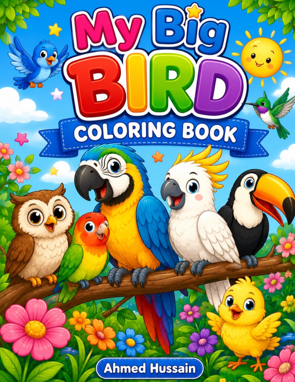 My Big Bird Coloring Book