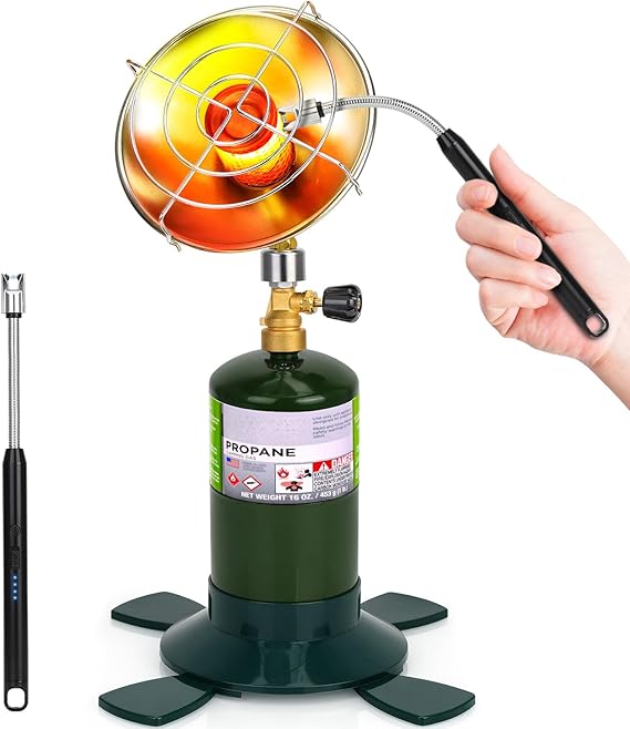Camping Is It Safe To Use Propane Heater In Tent Patio Heater Can