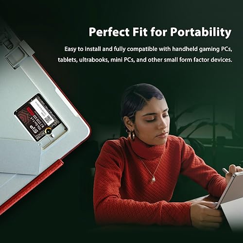 Miniatura 5 de Silicon Power 1TB UD90 2230 NVMe 4.0 Gen4 PCIe M.2 SSD RW hasta 4,9003,200MBs unidad de estado sólido compatible con Steam Deck (SU01KGBP44UD9007MM)