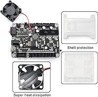 Vista 5 de CNCTOPBAOS 3 ejes GRBL 1.1f puerto USB CNC máquina de grabado tablero controlador para CNC Router Grabador Fresadora 3018-PRO 1610-PRO 3018-PRO-MAX