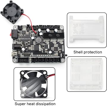 CNCTOPBAOS 3 Axis GRBL 1.1f USB CNC Engraving Machine Controller Board 24V