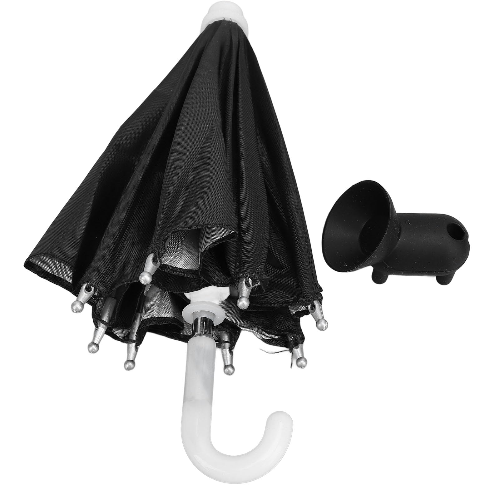 TUOJINRUIDA Mini Parasol Magnétique Pour Téléphone Portable Pour L'extérieur - Tuyau Flexible à 360 ° - Accessoire De Téléphone Portable Anti -éblouissement Pour Voitures - Deux Plaques Métalliques