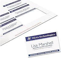 Vista 4 de Avery 5390 Insert Badge Refill, Fits 2-1/4-Inch x3-1/2-Inch, 8/Sht, 400/BX, WE