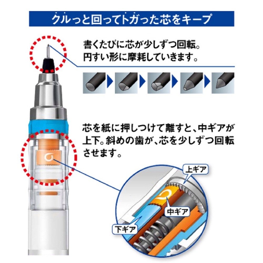 Amazon.co.jp: 三菱鉛筆(Mitsubishi Pencil) シャープペン ユニ