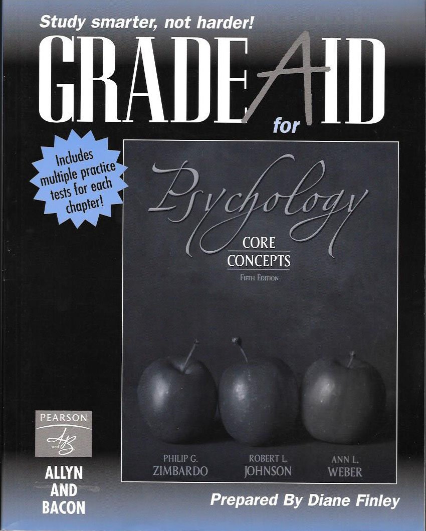 Psychology: Core Concepts: Grade Aid Workbook: Diane Finley ...