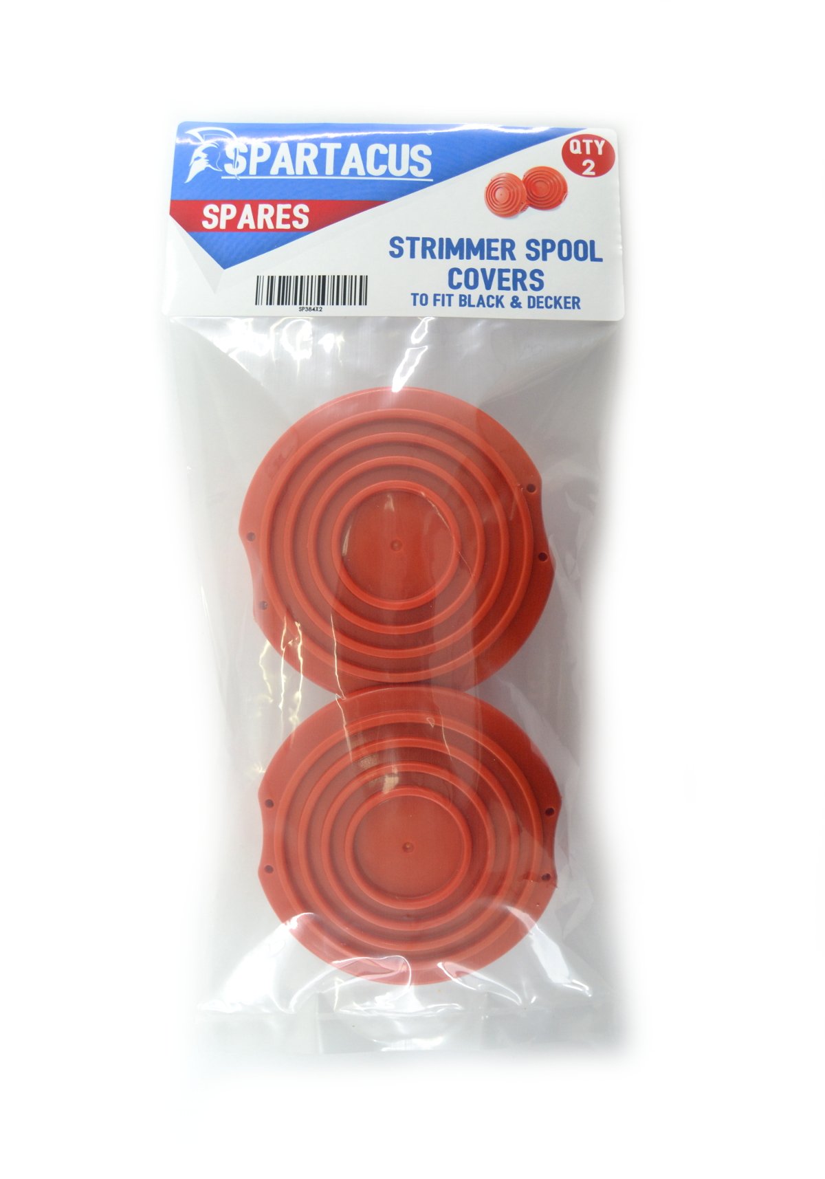 Spartacus 2x GL7 Series Orange Strimmer Spool Cover Cap Fits Black & Decker GL741 GL720 GL7 Series