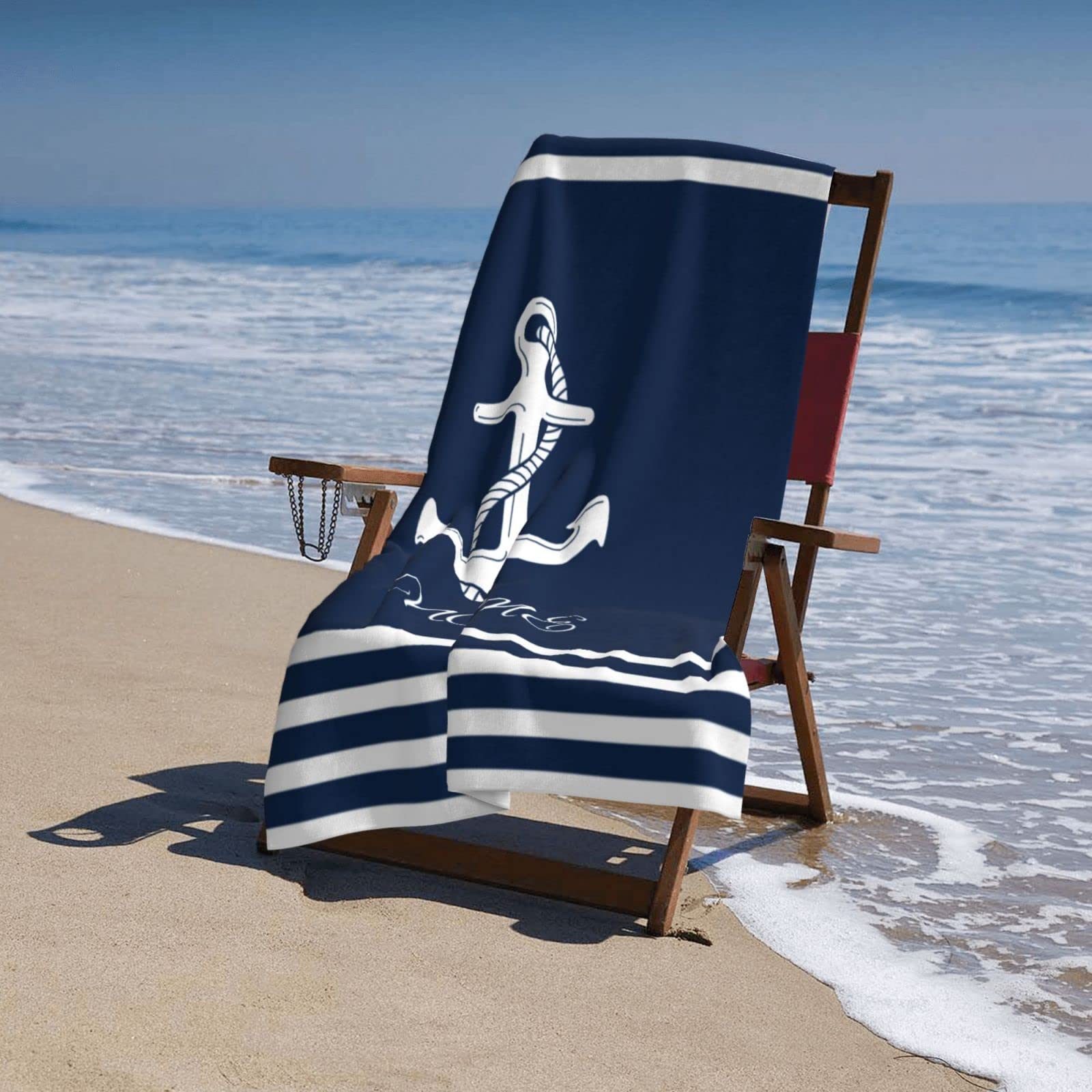 Serviette De Plage Personnalisée Avec Nom Pour Enfants Et