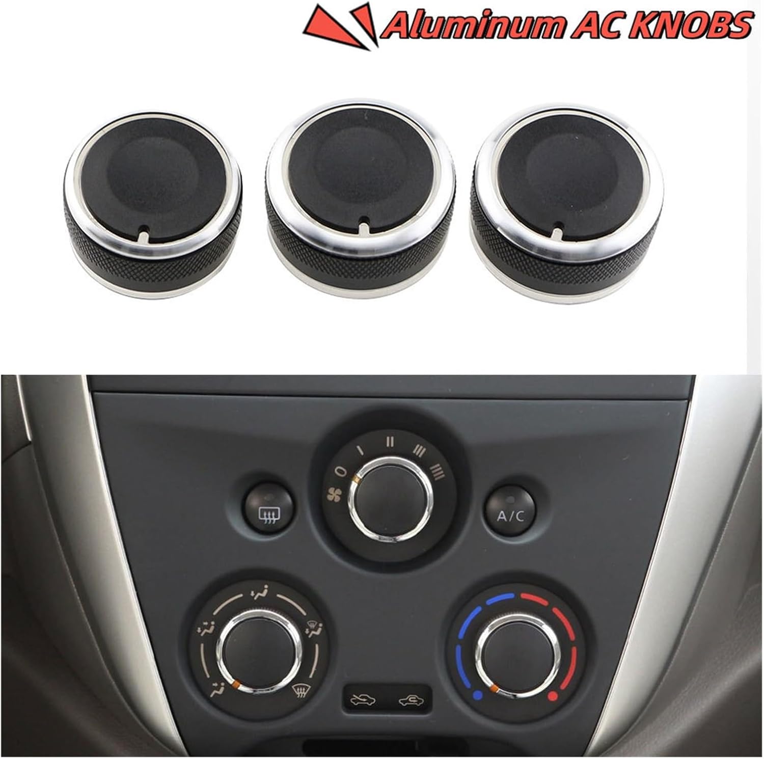 VEADONS Air Conditioner Knob | Compatible With Nissan New Sunny March