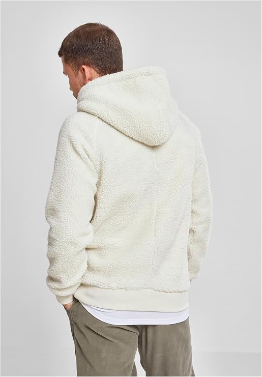 Urban Classics Men's Tb2404-sherpa Hoody Hooded Sweatshirt (pack of 1)