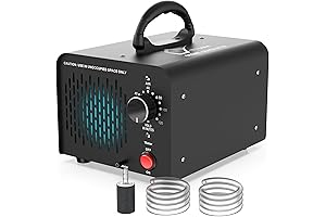 Ozone Generator 38,000mg/h: Purify Water, Eliminate Odors for Cars, Homes, and Food