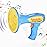 Kidzlane Voice Changer for Kids - Megaphone with LED Lights and 5 Sound Effects - Voice Changer Toy for Boys and Girls Age 5 and Up - Blue