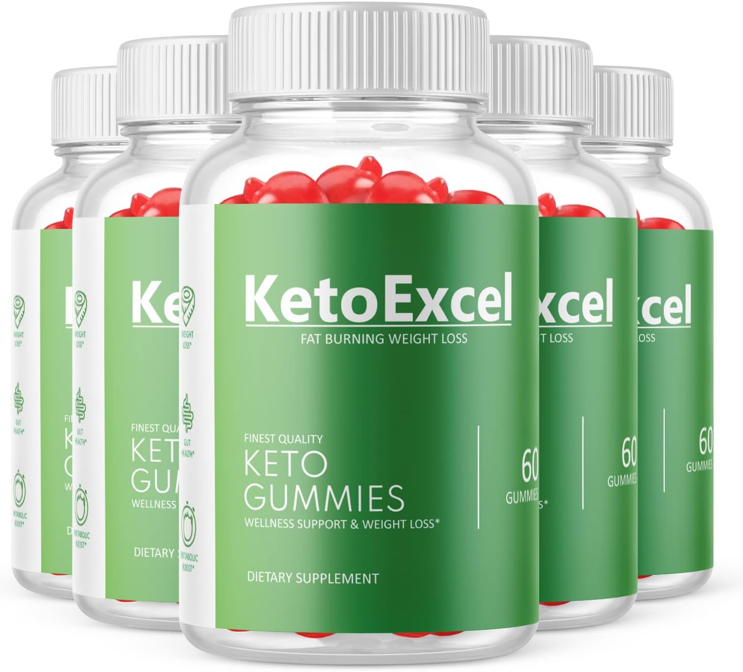 Keto Excel ACV Gummies Vegan, Non GMO Keto Excel ACV